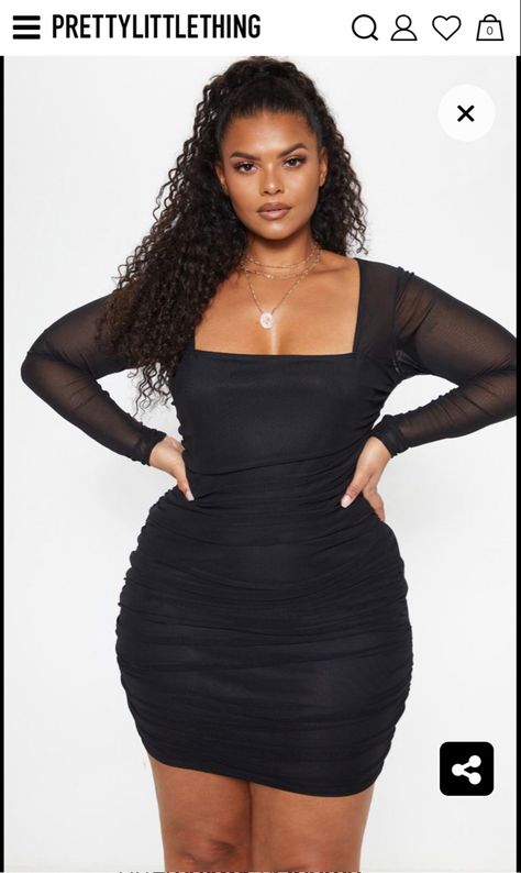 Floral Wide Leg Trousers, Plus Size Cocktail Dresses, Curvy Model, Ruched Bodycon Dress, Plus Size Beauty, Black Women Fashion, Black Mesh, Curvy Fashion, Plus Size Clothing