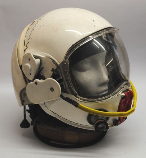 Flight Helmet, Space Vehicle, Test Pilot, Space Helmet, Helmet Armor, Space Suits, Aircraft Parts, Space Suit, Helmet Design