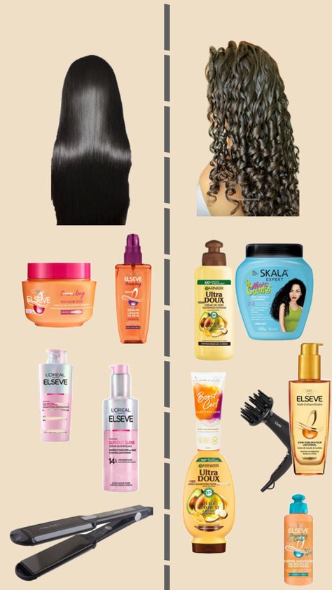 Haircare For Curly Hair, Products For Soft Hair, Straight Hair Products, Curly Hair Essentials, Curly Hair Advice, Hair Journey Tips, Wavy Hair Care, Best Hair Products, Healthy Hair Routine