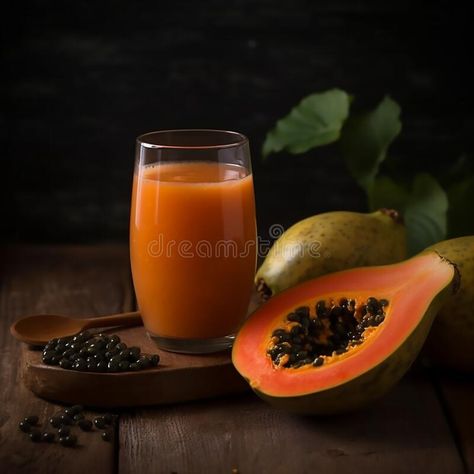 Papaya juice is a refreshing and healthy drink royalty free stock photos Papaya Juice, Summer Plant, Papaya Fruit, Papaya Fruits, Healthy Drink, Plant Food, Papaya, Healthy Drinks, Free Stock Photos