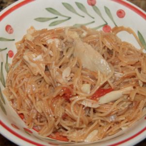 Authentic Fideo Mexican Pasta Recipe - iSaveA2Z.com Chicken Fideo Recipe, Mexican Pasta Recipes, Fideo Recipe, Mexican Pasta, Mexican Dinner Recipes, Mexican Soup, Mexican Cooking, Hispanic Food, Mexican Dessert