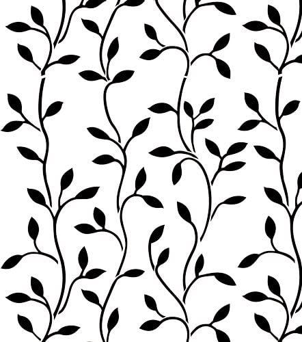 Geometric Stencil Patterns, Vines Wall, Vines Pattern, Vine Drawing, Geometric Stencil, Qhd Wallpaper, Stencil Painting On Walls, Stencils Printables, Wall Stencil