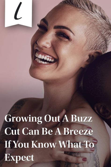 There's nothing more relatable than the feeling of not knowing what to do with your hair, or even feeling like you want nothing to do with your hair at all. #buzzcut Buzz Cut, Grow Out, Cut And Style, The List, To Grow, Like You, Beauty Hacks, Hair Cuts, Hair Styles