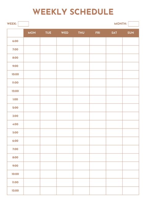 WEEKLY SCWEEKLY SCHEDULE PRINTABLE PLANNER PAGE | MINIMAL DESIGN | CANVA TEMPLATE | PDF AVAILABLE #printable #mealplanner #planner #canva #canvatemplate #canvadesign #canvacreates #canvaplanner #plannertemplate Schedule Printable Free, Study Planner Printable Free, Study Planner Template, Weekly Schedule Printable, Bullet Journal For Beginners, Week Schedule, Weekly Printable, Study Planner Printable, Samsung Notes