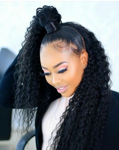 44 High Ponytails that’ll Suit any Woman – Svelte Magazine Hairstyles Braids Ponytail, Zumba Hairstyles, Long Ponytail Hairstyles, Natural Hair Ponytail, Braids Ponytail, High Ponytail Hairstyles, Weave Ponytail Hairstyles, Long Hair Ponytail, Sleek Ponytail Hairstyles