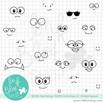 Newest Releases – Page 2 – Ink Blot Shop LLC Monster Teeth, Face Doodles, Icing Transfers, Silly Face, Optical Illusion Drawing, Face Outline, Illusion Drawings, Easy Doodles, Doodles Drawings