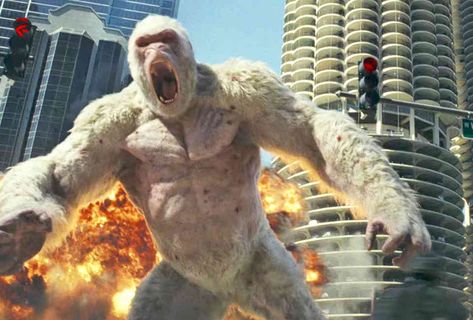 rampage movie Rampage Movie, Movie Games, New Line Cinema, 2018 Movies, Best Horror Movies, The Rock Dwayne Johnson, Rock Johnson, Giant Monsters, Movie Streaming