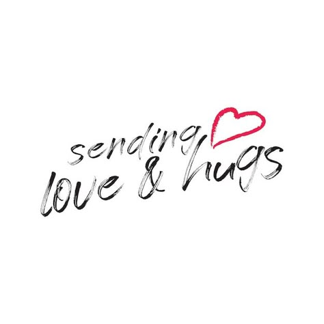 Sending love and hugs in typographic let... | Premium Vector #Freepik #vector #love-lettering #love-typography #love-couple #valentines-day-couple Sending Love Quotes, Hug Clipart, Sending Love And Hugs, Love And Hugs, Hug Quotes, Sending Love, Sending Hugs, Love Hug, Love Text