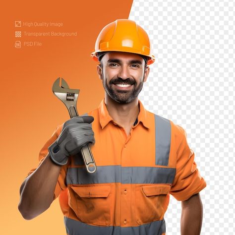 PSD psd standing and holding wrench fact... | Premium Psd #Freepik #psd #building #construction #man #business Factory Worker, Sports Design Ideas, Fire Horse, Warehouse Worker, Construction Worker, Social Media Ideas, Iconic Photos, Building Construction, Construction Company