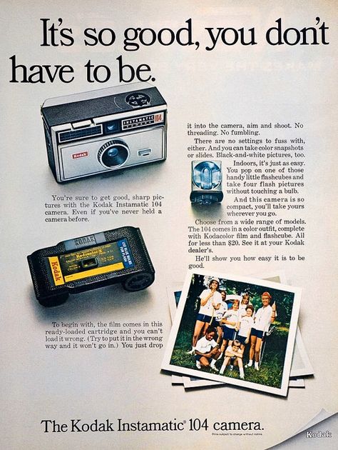 Kodak Advertisement, Vintage Kodak Ads, Vintage Camera Ads, Vintage Camera Advertisement, Kodak Advertising, Camera Ads, Kodak Camera Aesthetic, 80s Editorial, Copywriting Ads