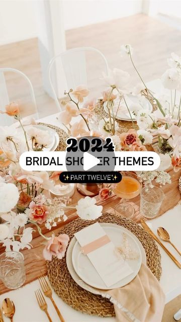 Trending Bridal Shower Themes, Bridal Shower 2024, Bridal Shower Theme Ideas Classy, Bridal Shower Themes 2024, Bridal Shower Ideas Themed, Theme Bridal Shower Ideas, Bridal Shower Theme Ideas, Bridal Shower Themes, Love Is Brewing