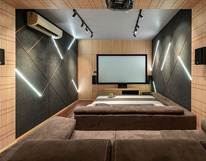 INTERIOR PHOTOGRAPHY HOME THEATER Home Theatre Design Interiors, Home Theatre Design, Interior Design India, Small Home Theaters, Home Theater Room Design, Theater Room Design, Theatre Interior, Home Cinema Room, Corner Sofa Design