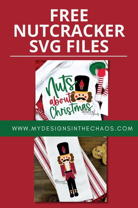 Nutcracker Svg, Nutcracker Shirt, Cricut Christmas Ideas, Cricut Explore Air 2, Christmas Svg Files, Free Svg Files, Cricut Craft Room, Silhouette Cameo Projects, Cricut Tutorials