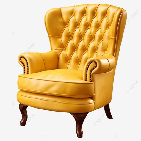 right yellow armchair right yellow armchair yellow armchair yellow chair png Chair Png, Yellow Armchair, Bungalow Style House Plans, Yellow Chair, Bungalow Style, Neo Classic, French Chairs, Transparent Image, Style House