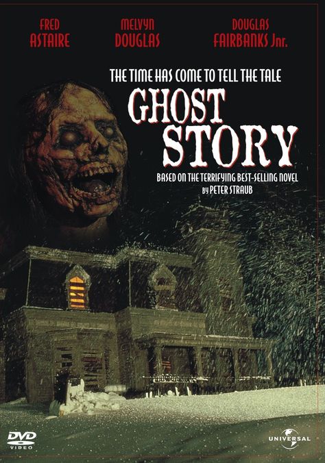 "Ghost Story" (1981) American Horror Movie, Drive In Movie Theater, New Movies To Watch, Tv Horror, Slasher Movies, Ghost Story, Horror Posters, Ghost Pictures, Classic Horror Movies