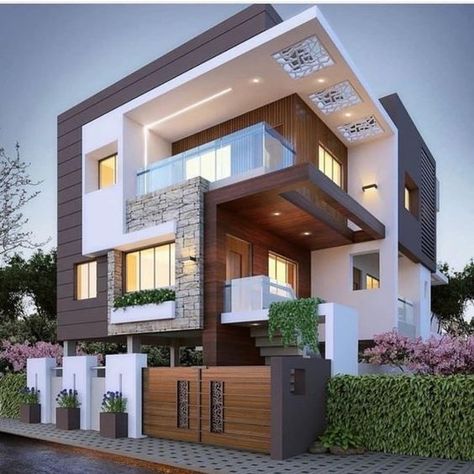 arch architecture residential dezeen architecture geometric architecture tensile architecture Beautiful Modern Homes, Building Elevation, Modern Exterior House Designs, Duplex House Design, Design Library, Bungalow Design, Minimalist House Design, Bungalow House Design, House Front Design