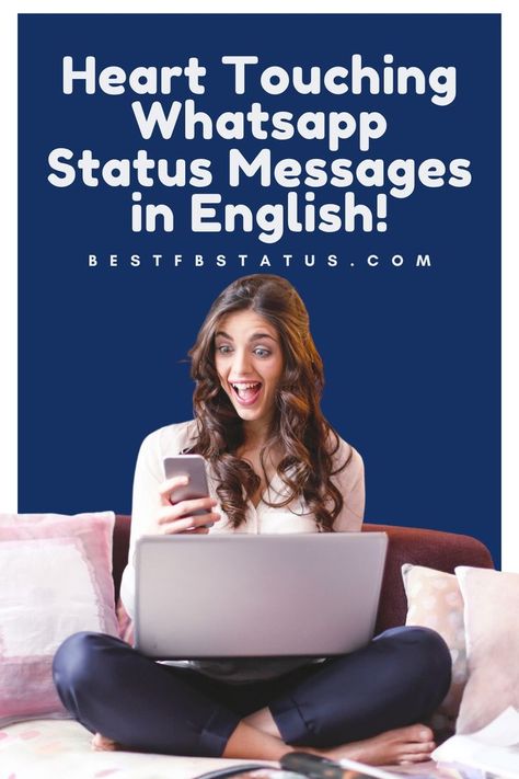 Pinterest image saying "Heart Touching Whatsapp Status Messages in English!". Whatsapp Captions, Meaningful Status, Status For Whatsapp In English, Whatsapp Status Ideas, Deep Messages, Heart Touching Status, Whatsapp Emotional Status, Status Ideas, Fb Status