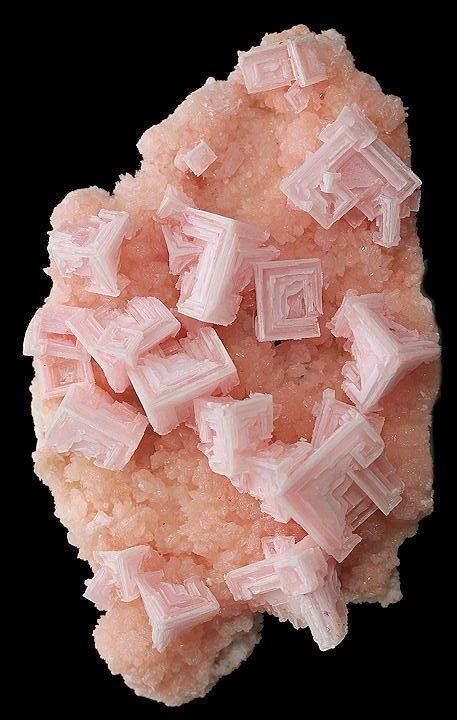 Pink Halite Geologist Aesthetic, Geology Aesthetic, Pink Halite, Pretty Crystals, About Crystals, Minerals Crystals Rocks, Crystal Vibes, Crystal Aesthetic, Rock Minerals