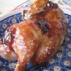 This sweet and sticky chicken dish is ready in under an hour. Plum Sauce Chicken, Meal For The Week, Manwhich Recipes, Szechuan Recipes, Spagetti Recipe, Cornish Game Hens, Chicken Sauce Recipes, Eating For Health, Can Chicken Recipes