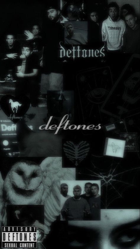 Deftones Chromebook Wallpaper, Asthetic Grunge, For Cover Photo, Emo Style, Rock Band Posters, Comic Tutorial, Goth Wallpaper, Gothic Wallpaper, Music Poster Design