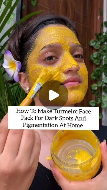 Glam Tayus on Instagram: "How To Make Turmeic Face Pack For Dark Spots,Pigmentation At Home #facemask #facepack #homremedy #skincare #darkspots #pigmentation #reel #reelkarofeelkaro #reelsinsta #trendingreels" Face Pack For Dark Spots, Pigmentation Face Mask, Face Pack For Pigmentation, Dark Pigmentation On Face, Diy Face Mask For Pigmentation, Homemade Face Mask For Pigmentation, Detan Face Pack At Home, Home Made Face Mask, Face Pack With Coffee Powder