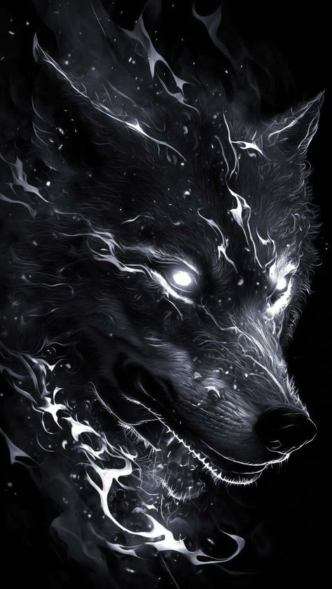 Wolf Of Darkness IPhone Wallpaper HD - IPhone Wallpapers : iPhone Wallpapers Last Day Of School Fun, Wolf Art Fantasy, Galaxy Wolf, Demon Wolf, Shadow Wolf, Wolf Tattoo Sleeve, Happy Last Day Of School, Wolf Background, Iphone Wallpaper Hd