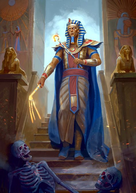 ArtStation - Akhenaten, Heretic Pharaoh Pharaoh Aesthetic, Pharaoh Art, Sun Deity, Egyptian Sun, Egyptian King, Mythological Characters, Hawaii Wall Art, Egyptian Kings, Egyptian Pharaoh