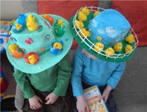 Boys Easter Bonnet, Easter Beer Hunt, Easter Bonnet Ideas, Easter Bonnets For Boys, Easter Bonnet Competition, Easter Hat Parade, Adult Easter, Easter Bunny Cake, Crazy Hat Day