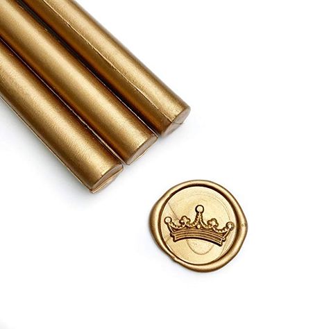 Sealing Wax Sticks, Decorated Envelopes, Wine Packaging, Sealing Wax, Wax Stamp, Green Copper, Wax Seal Stamp, Seal Stamp, Gold Copper