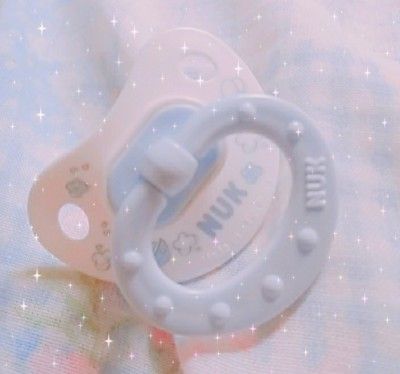 Blue Pacifier Aesthetic, Aesthetic Pacifier, Pacifier Aesthetic, Space Pacifier, Kawaii Pacifier, Cute Pacifiers, Blue Pacifier, Bibs Pacifiers, Nuk Pacifier