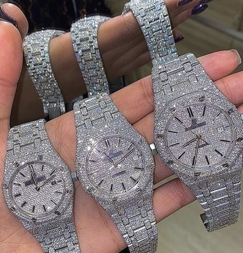 Rapper Jewelry, Diamond Watches, Fancy Watches, Expensive Jewelry Luxury, Luxury Watch Brands, Used Watches, Expensive Watches, Dope Jewelry, Jewelry Fashion Trends