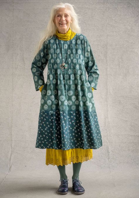 XS,S,M,L,XL Gudrun Sjoden, Swedish Fashion, Organic Cotton Dress, Scandinavian Fashion, Advanced Style, Essential Dress, Embroidered Clothes, Beautiful Skirts, Clothing Essentials