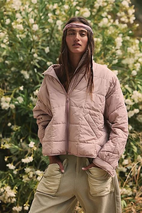 Pippa Packable Puffer Jacket | Free People Comfy Travel, Suede Shorts, Free People Activewear, Winter Outerwear, Free People Jacket, Womens Winter, Color Full, Fp Movement, Oversized Silhouette