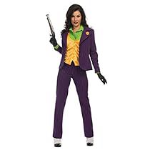 Womens Joker Costume, Joker Brand, Halloween Costumes Women Scary, Dc Comics Joker, Adult Women Halloween Costumes, Dc Costumes, Spirit Halloween Costumes, Female Joker, Dapper Outfit