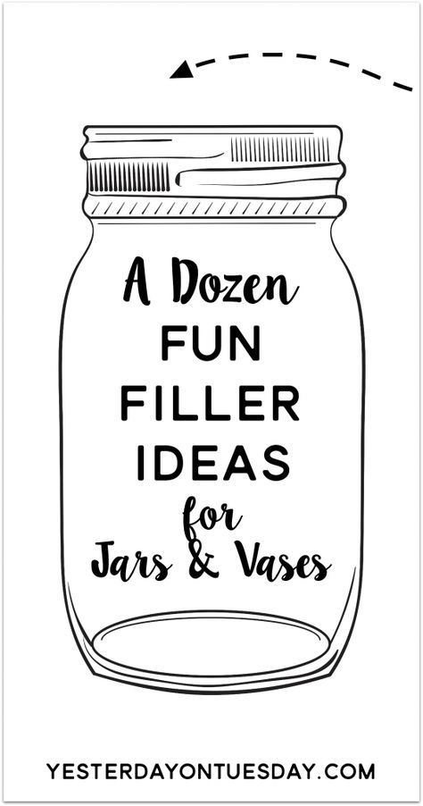 What To Put In Jars For Decoration, What To Fill Glass Jars With Decor, Uses For Glass Jars, Cute Jar Ideas, Things To Put In Jars, What To Do With Glass Jars, Jar Filler Ideas, Decorate Jars, Jar Decorating Ideas