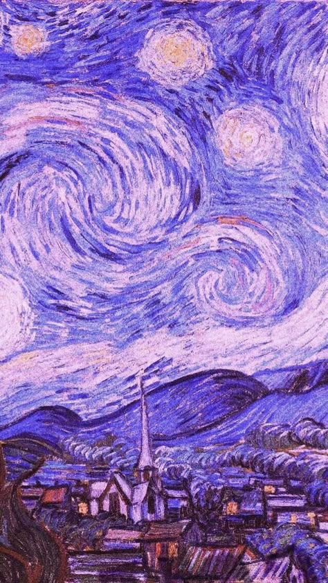 فنسنت فان جوخ, Van Gogh Wallpaper, Cow Print Wallpaper, Space Phone Wallpaper, Cocoppa Wallpaper, Arte Van Gogh, Wallpaper Iphone Wallpaper, Purple Wallpaper Iphone, Chinese Art Girl