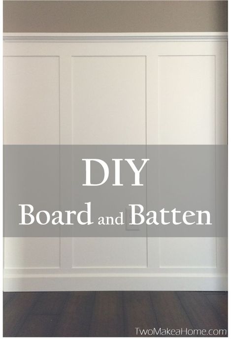 Board And Batten Foyer, Batten Diy, Diy Board And Batten, Board And Batten Wall, Wood Walls, Board And Batten, Room Remodeling, Wainscoting, Cheap Home Decor