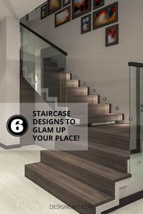 6 Staircase Designs To Glam Up Your Place Type Of Stairs Staircase Design, Staircase Types, Types Of Staircase, 2024 Staircase Trends, Staircase Wall Design, Staircase Styles, Types Of Stairs, Stairs Makeover, Stairs In Living Room