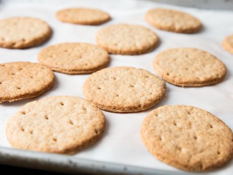 How to Make McVitie's-Style Chocolate-Covered Digestive Biscuits | Serious Eats Chocolate Digestives, Mcvities Biscuits, Classic Biscuits, Vegetarian Cookies, Irish Food, Biscuits Recipe, Digestive Biscuits, Serious Eats, Irish Recipes