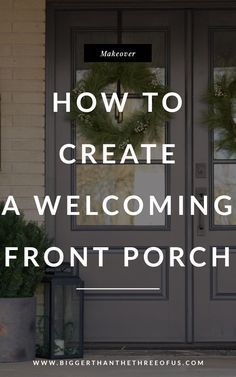 Craftsman Style Front Porch Ideas, Front Porch Redo Ideas, Front Porch 2023, Front Door Entrance Decor Entryway, Exterior Front Porch Ideas, Deep Front Porch Ideas, Best Front Porch Ideas, How To Style Front Porch, Beautiful Front Porch Ideas