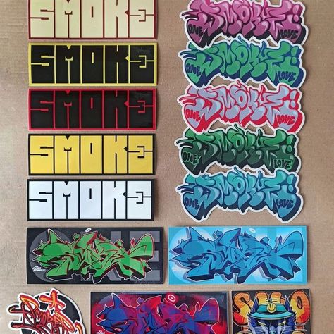 Piece Graffiti Alphabet, Graffiti Piece Alphabet, Straight Letter Graffiti, Graffiti Stickers Ideas, Blockbuster Graffiti, Tagging Graffiti Ideas, Grafitis Ideas, Slaps Graffiti, Graffiti O