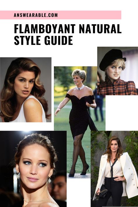 Here's how to style a Flamboyant Natural Kibbe body type and how it looks like. You're a Flamboyant Natural if you're primarily a Soft Yang (Natural) but with Dramatic undercurrent. #flamboyantnatural #kibbebodytype #kibbeguide #kibbe Julia Roberts Flamboyant Natural, Flamboyant Natural Skirt Outfit, Flamboyant Natural Clothing, Flamboyant Natural Makeup Kibbe, Dresses For Flamboyant Natural, Flamboyant Natural Wardrobe, Flamboyant Natural Bags, Flamboyant Natural Midsize, Flamboyant Natural Skirt