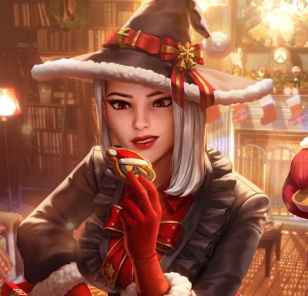 Christmas ashe and mercy Overwatch 2, Alien Stage, Cute Kawaii, Overwatch, Tik Tok, Christmas