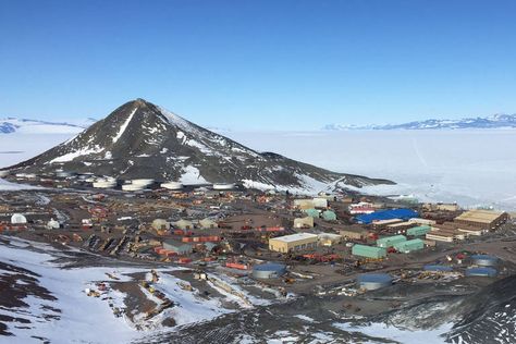 Two weeks on ice in McMurdo Station, the largest outpost in Antarctica. Mcmurdo Station, Eternal Return, 7 Continents, Interesting Reads, I Want To Travel, Jet Set, Places To Travel, Places To Visit, Around The Worlds