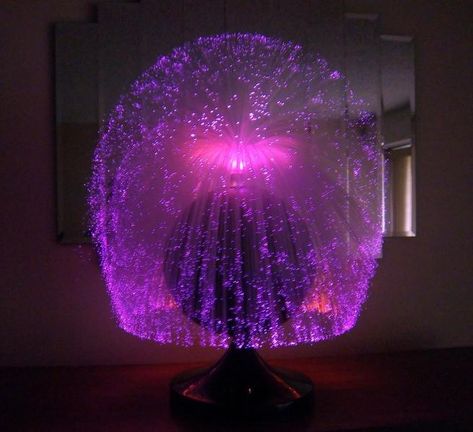 sunburst fiber optic lamp Fiber Optic Lamp, 60s Space Age, Chakra Symbols, Purple Vibe, Fiber Optic, House Stuff, New Room, Installation Art, Wedding Inspo