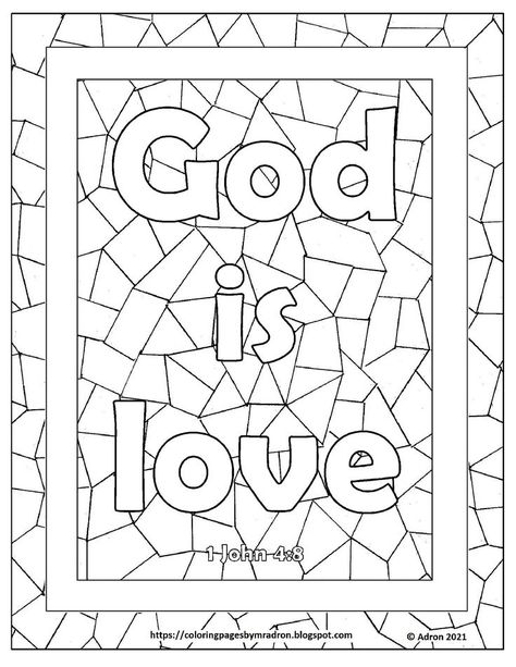 I am delighted to share with you my God is Love print and color page, You are welcome to print the free PDF from my blog. https://coloringpagesbymradron.blogspot.com/2021/07/free-print-and-color-page-for-god-is.html L Is For Love, God Coloring Pages, God Is Love Worksheet, God Is Love Craft, Christian Valentines Coloring Pages, God Is Love Craft For Kids, God Is Love Valentine Craft, Coloring Pages Love, Gods Love Crafts For Kids