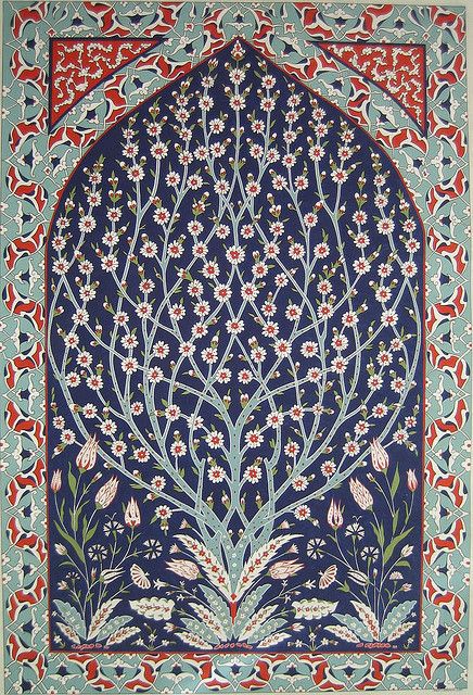 Muirgil's Dream, Eternal Darkness, Islamic Motifs, Flowering Tree, Islamic Art Pattern, Iranian Art, Madhubani Painting, Turkish Art, Arte Popular