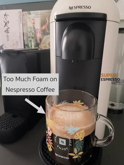 How To Use Nespresso Machine, Nespresso Vertuo Plus Recipes, Nespresso Vertuo Plus, Nespresso Vertuo Next, Nespresso Vertuo, Nespresso Machine, Coffee Machine, Fix It, Too Much