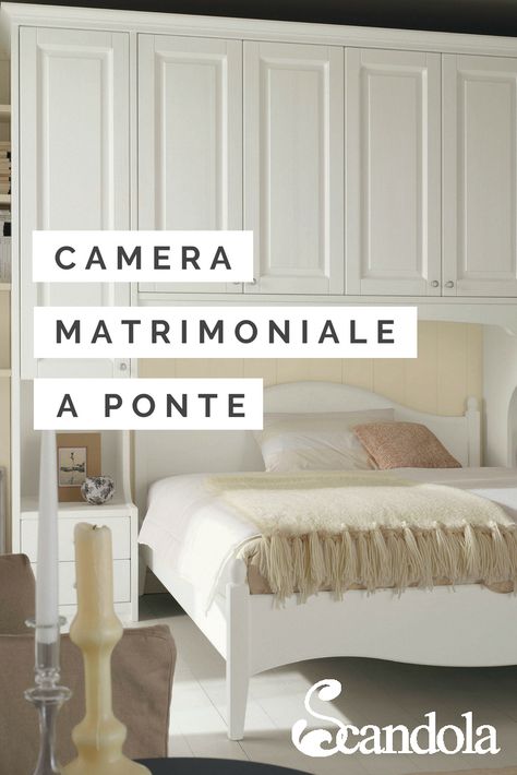 La camera matrimoniale a ponte è soluzione ideale per chi possiede una camera da letto piccola. Entryway Bench, Storage Bench, Entryway, Bench, Furniture, Home Decor, Design, Home Décor