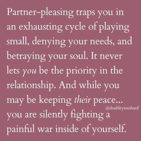 The Overfunctioning Woman is a partner-pleaser at any cost. 🫠 The Self-Restored Woman loves pleasing her partner, but NOT if it means she has to play small, deny herself, or tolerate a lack of reciprocity. 🫨 Because in her relationships, she EXPECTS her happiness and comfort to be prioritized, too. 😍 #selfrestorationismine #peoplepleaser #peoplepleasing #peoplepleasernomore #codependency #codependentnomore #enabling #relationships #relationshipgoals #relationshipquotes #relationshiptips #s... Overfunctioning Woman, Joel Osteen Quotes Encouragement, Conscious Relationship, Deserve Better Quotes, Joel Osteen Quotes, Healthy Relationship Quotes, Parisian Art, Attachment Theory, Love Is Not Enough